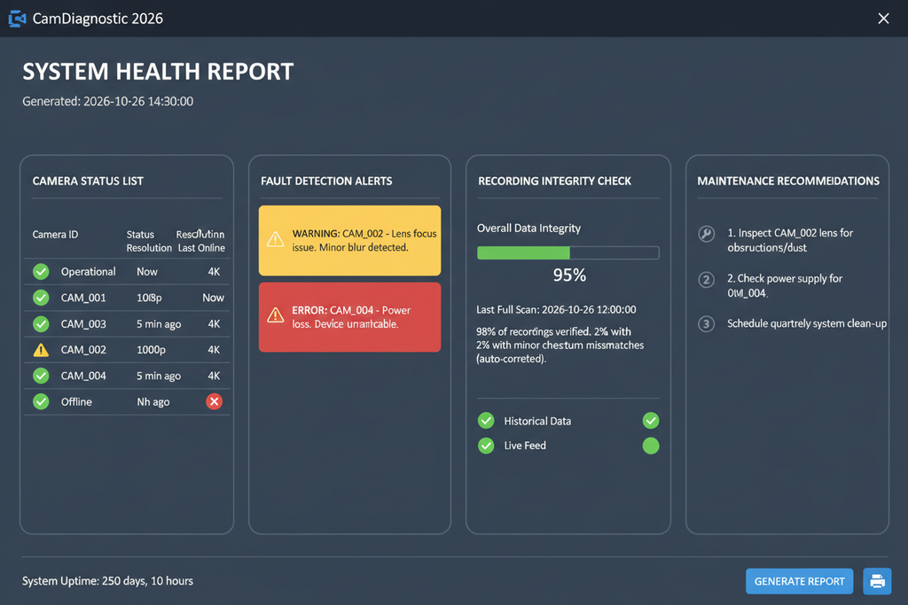 System Health Report